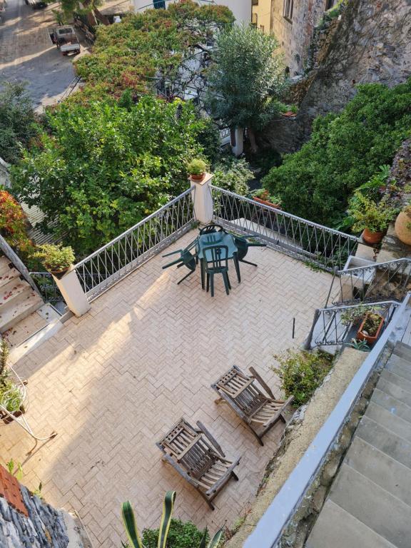 Balkón nebo terasa v ubytování Albergo Genio
