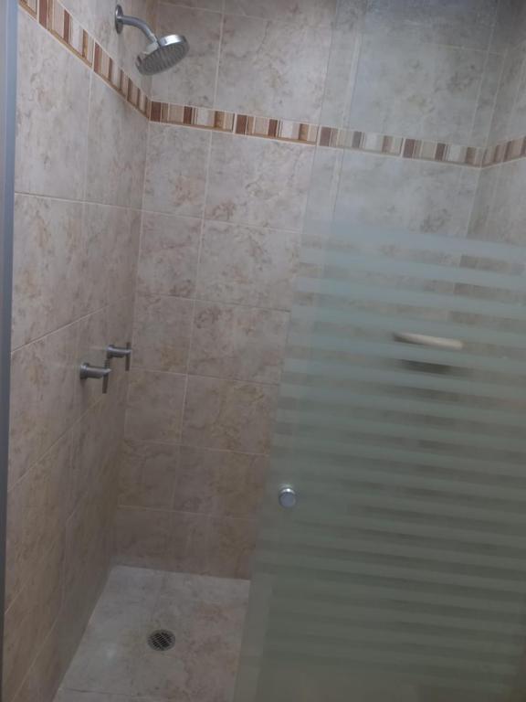 Koupelna v ubytování Hotel Soleil Celaya