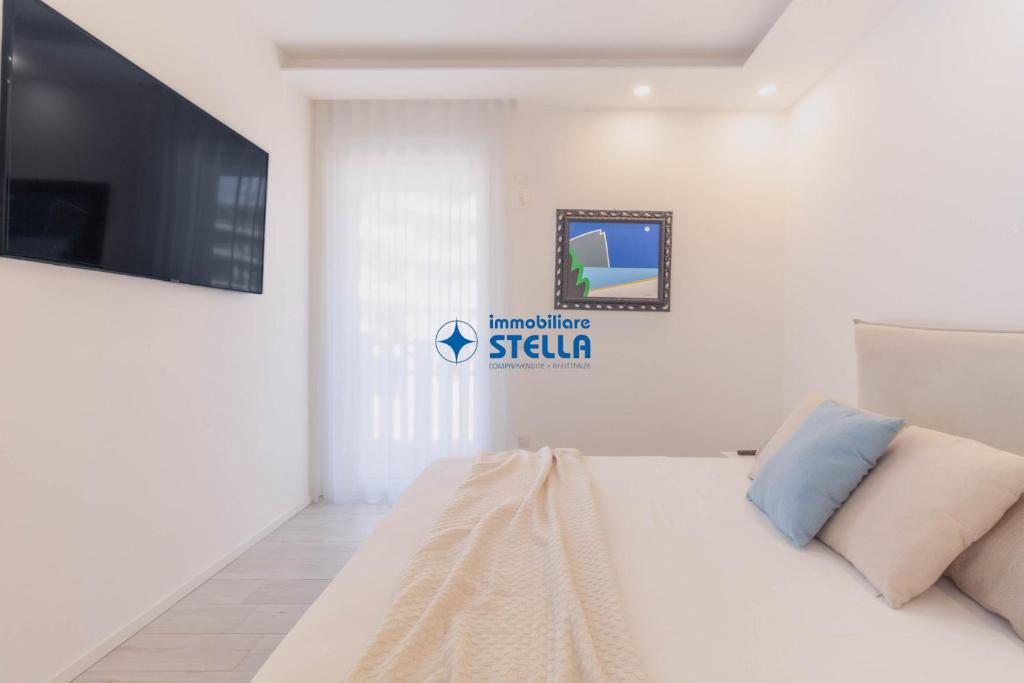 TV a/nebo společenská místnost v ubytování Cala Blu