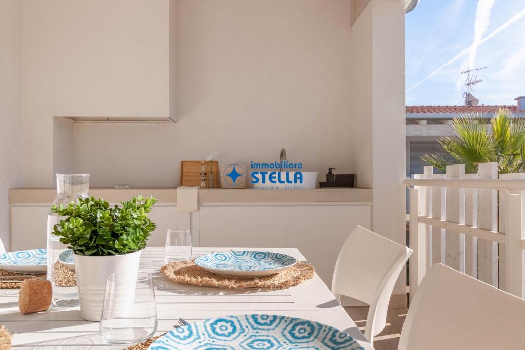 Balkón nebo terasa v ubytování Cala Blu