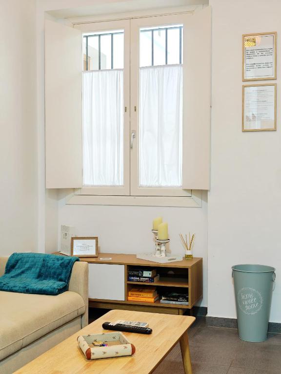 Posezení v ubytování Apartamento del Mercado Little Apartments