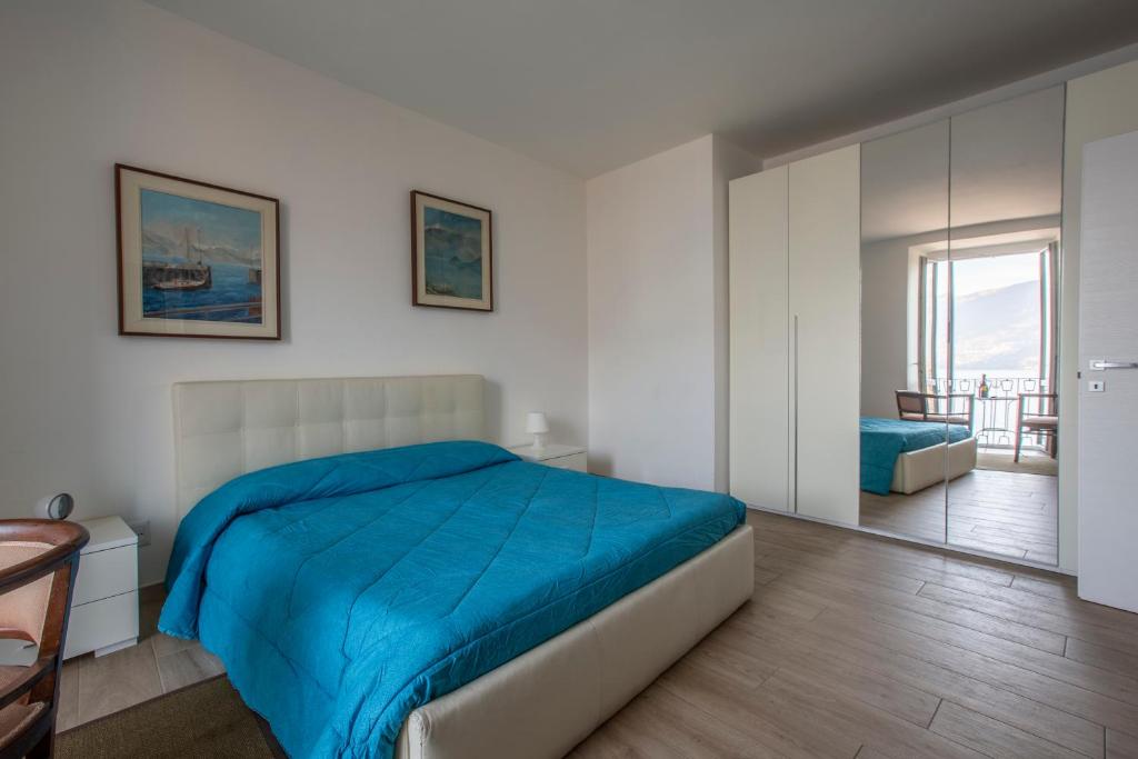 Postel nebo postele na pokoji v ubytování Apartment Laghée
