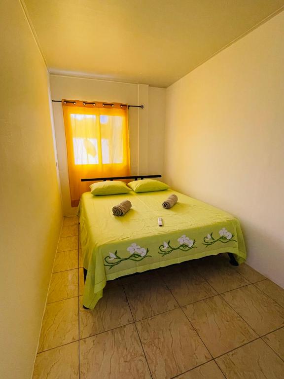 Postel nebo postele na pokoji v ubytování Appartement F2 Ape