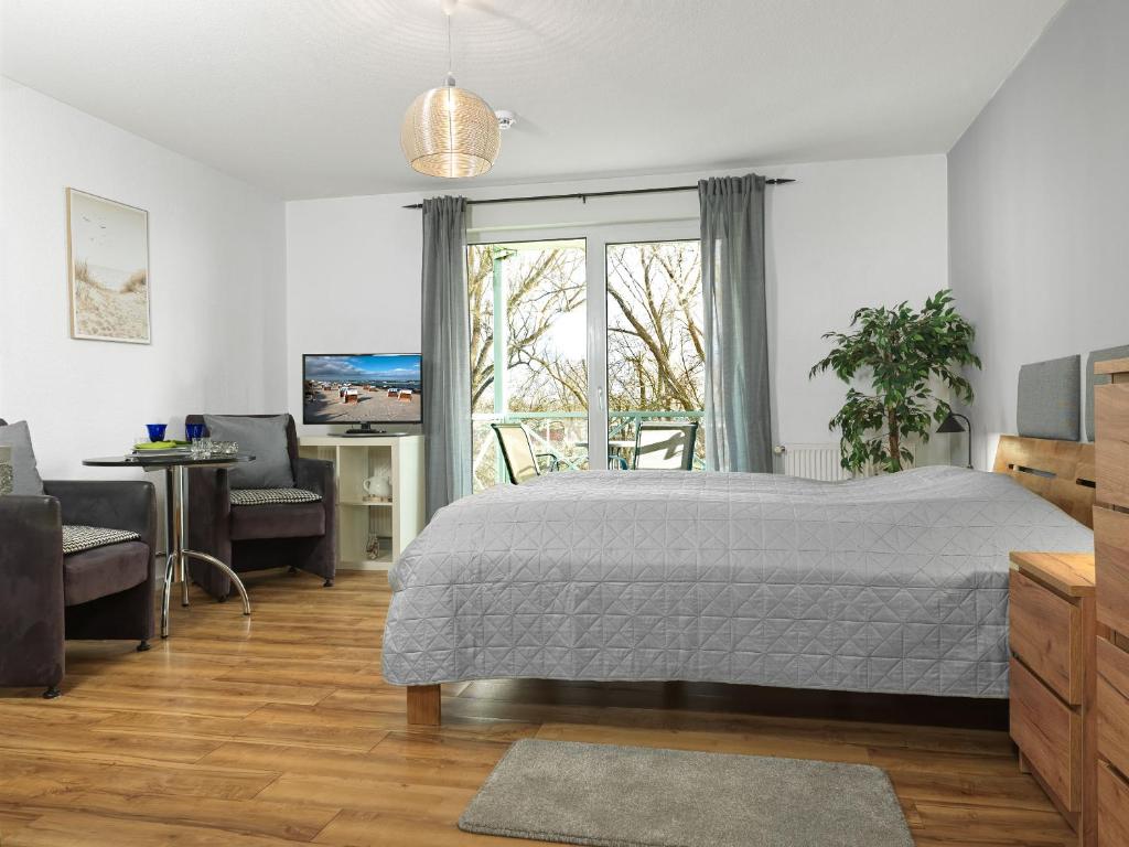 Mann un Fru - Residenz am Yachthafen - Appartement Avec Vue Sur La Mer