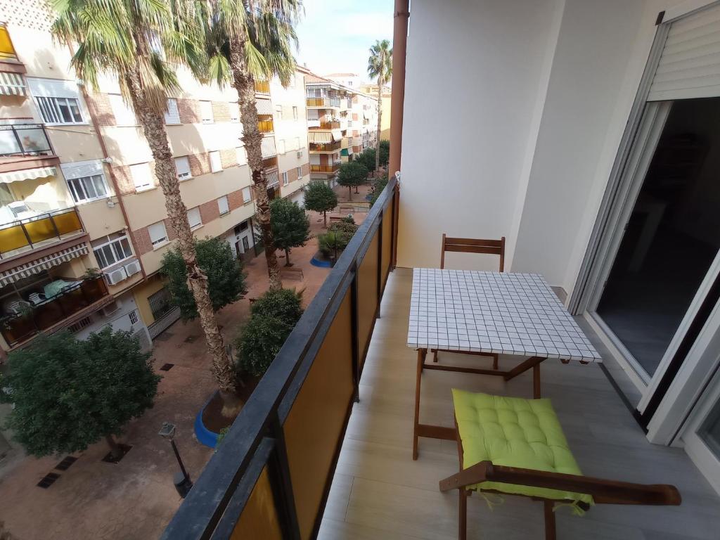 Balkón nebo terasa v ubytování Habitación a 2min de la playa