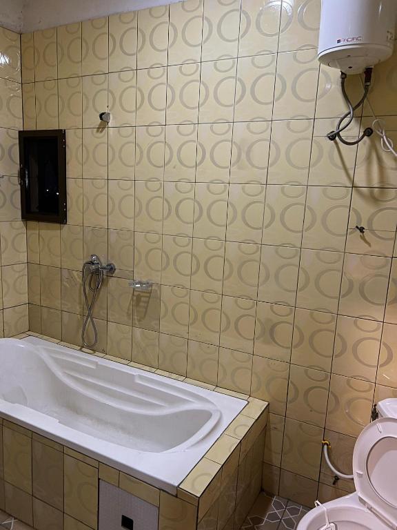 Koupelna v ubytování Immeuble SM