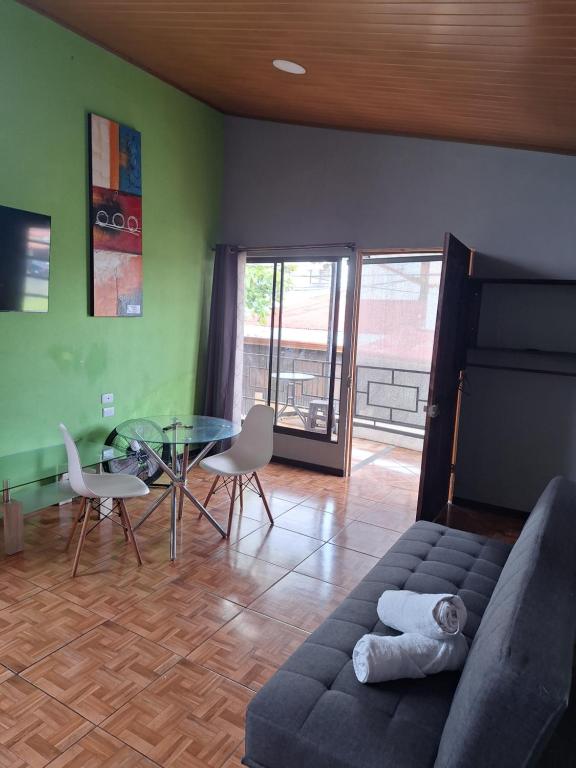 Posezení v ubytování Anchia - Hostel