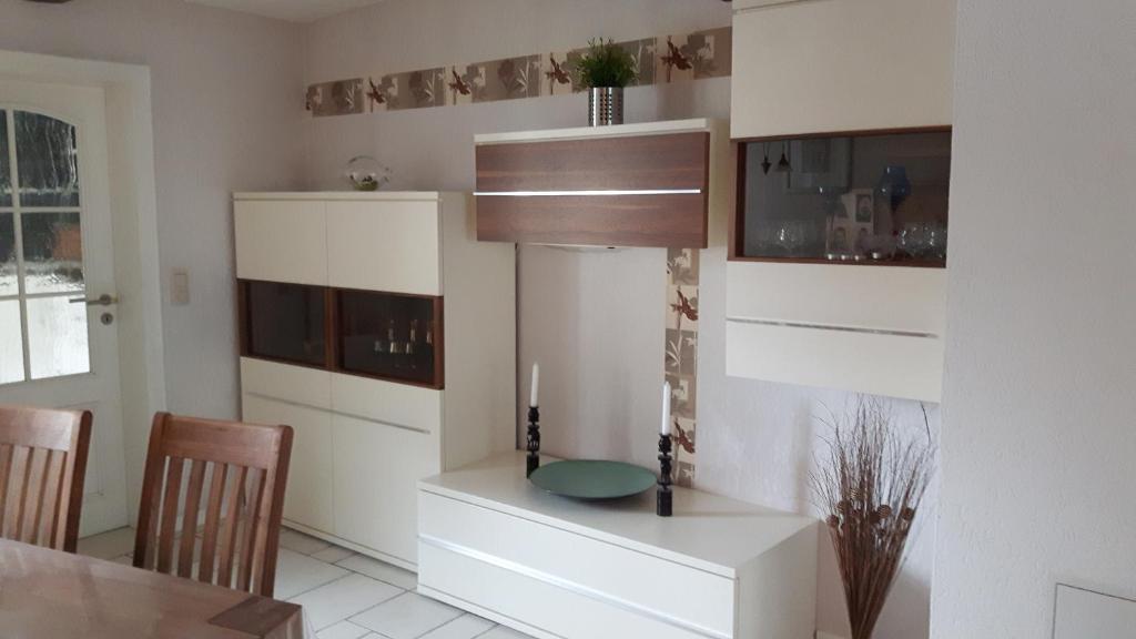Kuchyň nebo kuchyňský kout v ubytování Altstadt Ferienhaus
