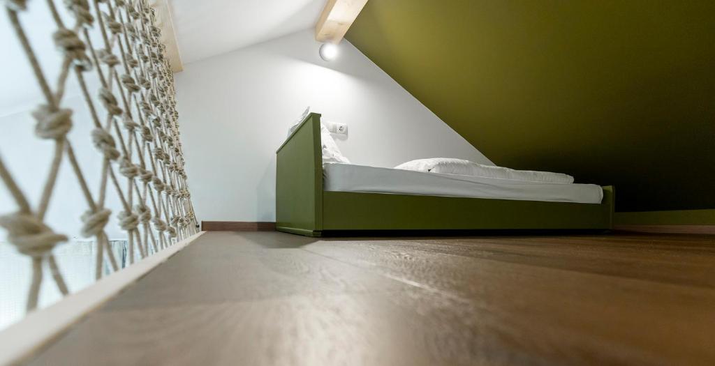 Postel nebo postele na pokoji v ubytování Michlhaus nature and suites