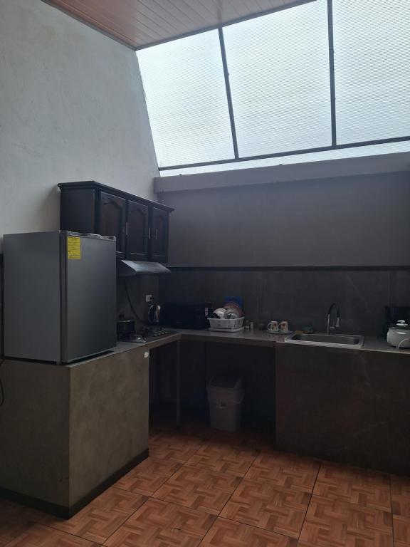 Kuchyň nebo kuchyňský kout v ubytování Anchia - Hostel