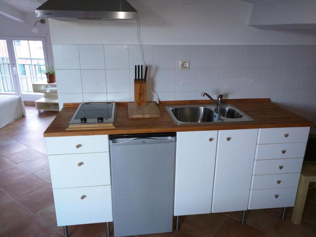 Kuchyň nebo kuchyňský kout v ubytování San Roque 18