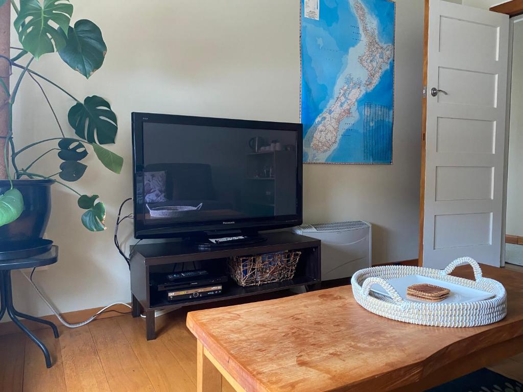 TV a/nebo společenská místnost v ubytování Adventure B&B