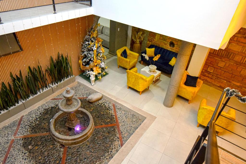 Posezení v ubytování Hotel Fuente Real Popayán