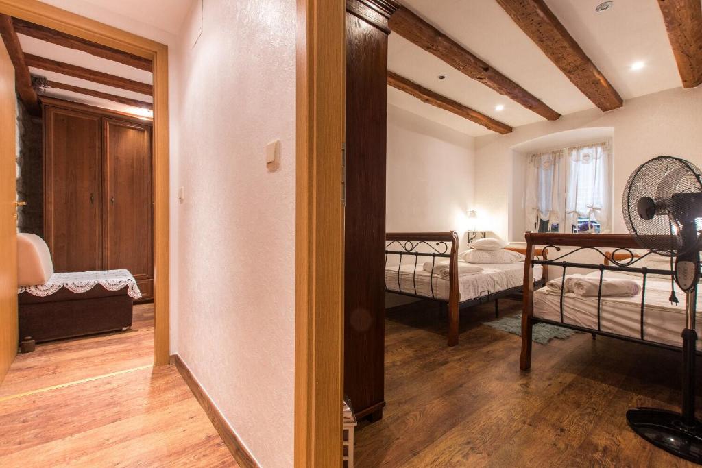 Posteľ alebo postele v izbe v ubytovaní Apartment Sen