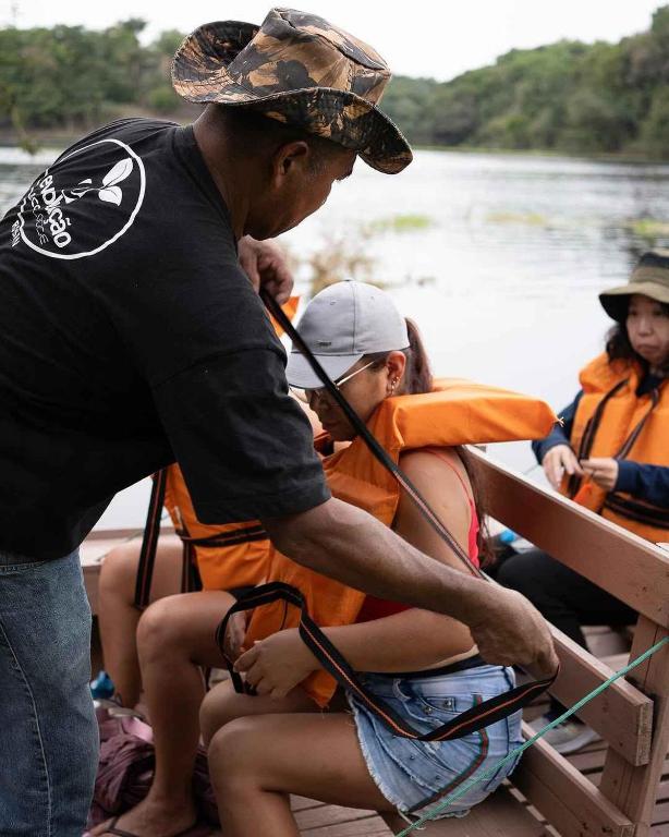 Majutusasutuse Evolução Ecolodge külastajad
