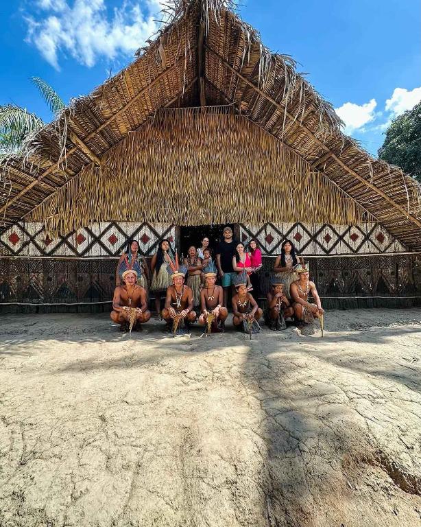 Majutusasutuse Evolução Ecolodge külastajad