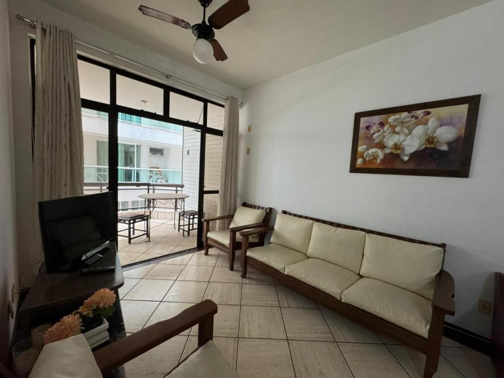 Posezení v ubytování Conforto e Praia