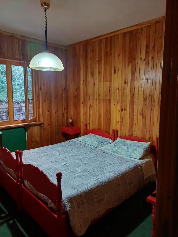 Postel nebo postele na pokoji v ubytování Casetta mia, Pian de Valli