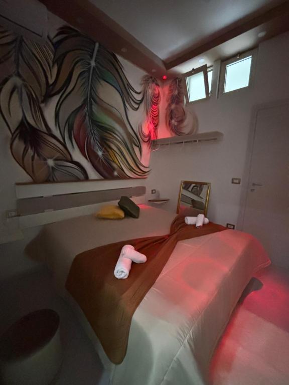 Letto o letti in una camera di La dolce sosta