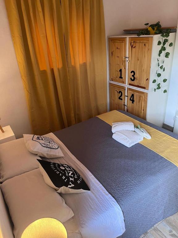 Postel nebo postele na pokoji v ubytování Mora Hostel