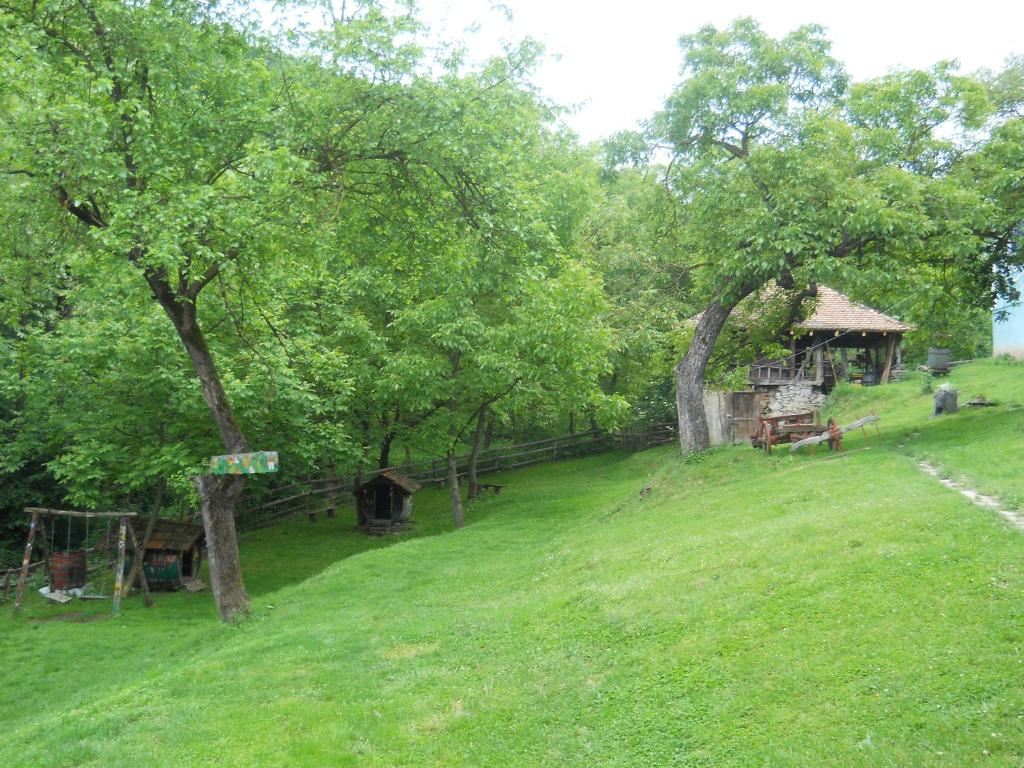 Zahrada ubytování Ethno Village Slatkovac