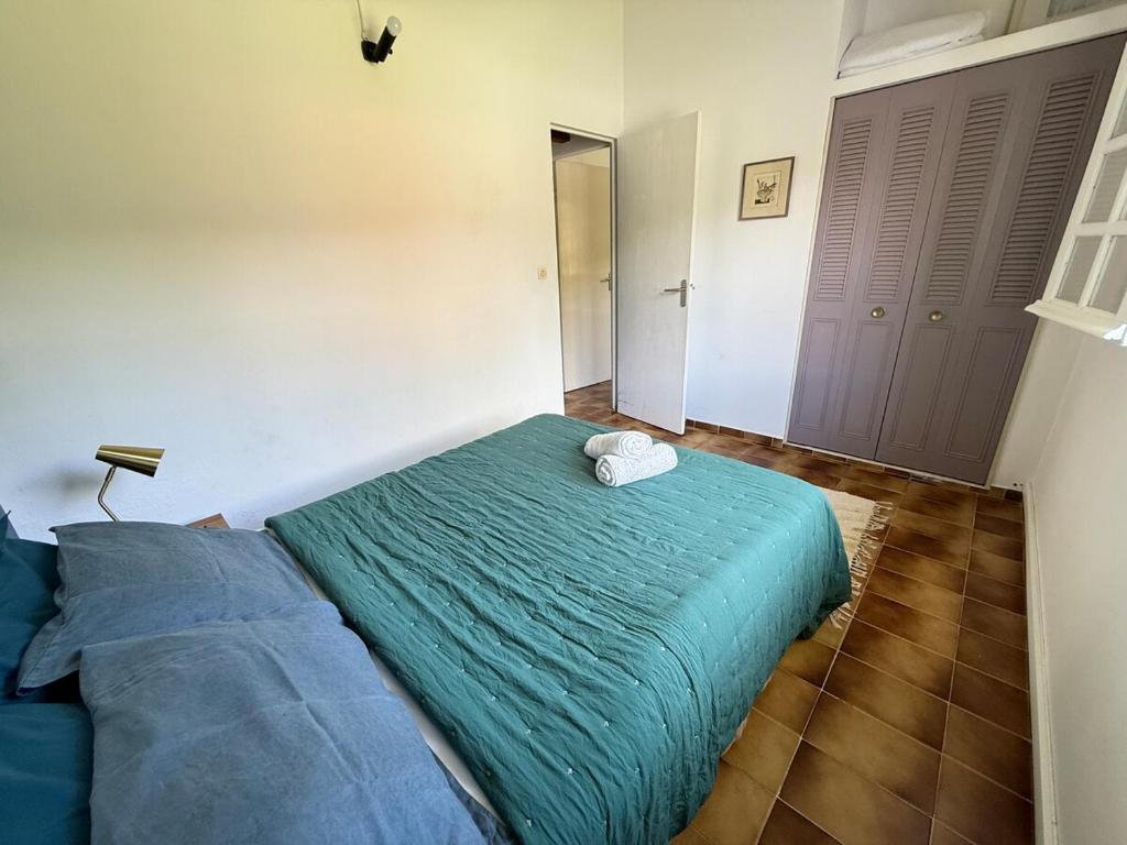 Postel nebo postele na pokoji v ubytování Villa Joss - Piscine & Plage 1 min à pied