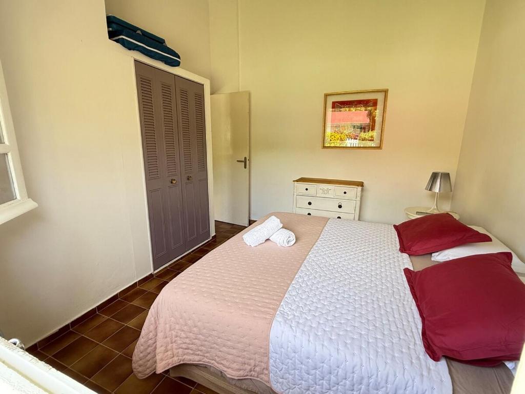Postel nebo postele na pokoji v ubytování Villa Joss - Piscine & Plage 1 min à pied