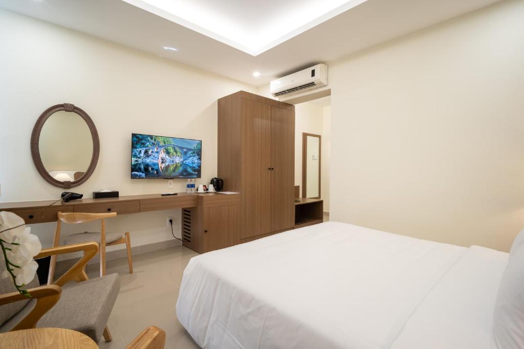 TV a/nebo společenská místnost v ubytování The HUB Hotel - Airport