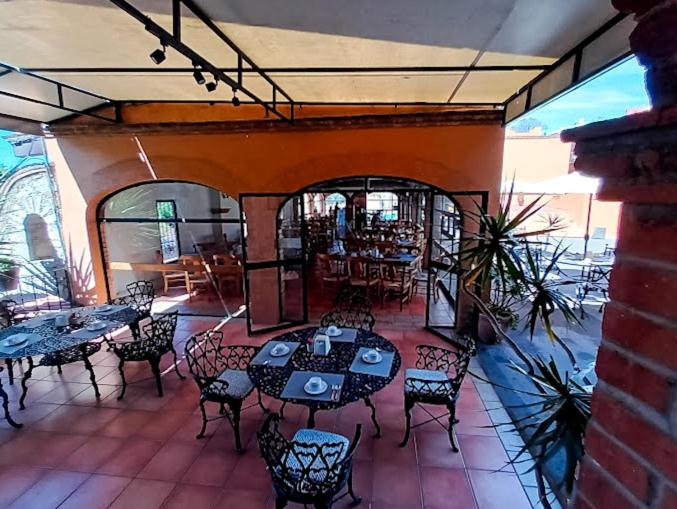 Balkón nebo terasa v ubytování Hotel Chocolate Carruaje