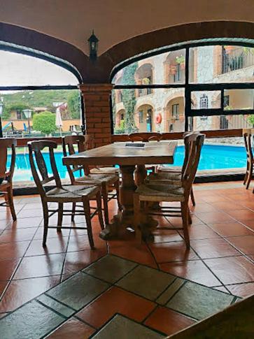 Bazén v ubytování Hotel Chocolate Carruaje nebo v jeho okolí