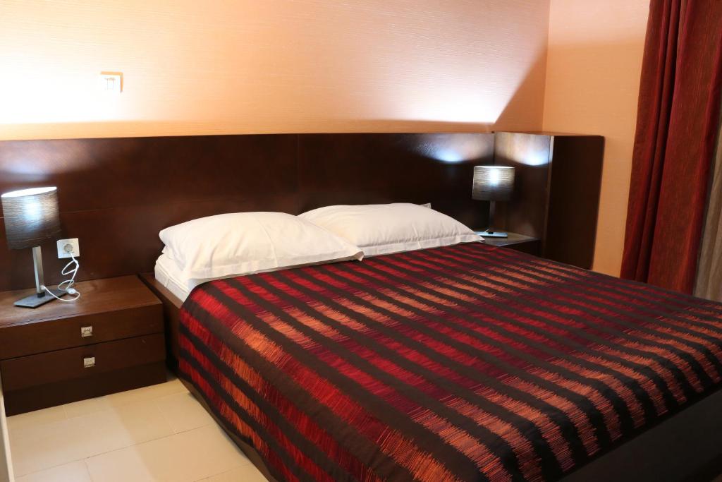 Krevet ili kreveti u jedinici u okviru objekta Vila Nikčević Apartments