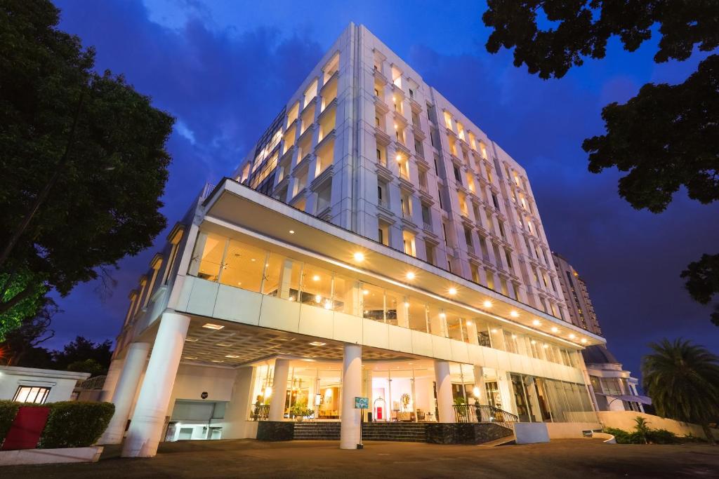 Budova, kde se hotel nachází