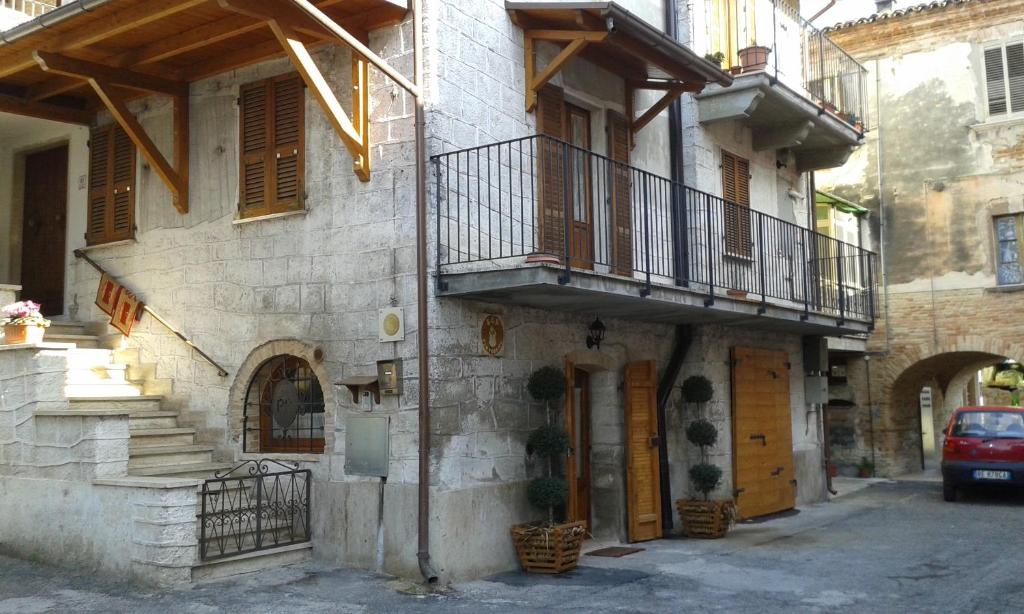 Budova, kde se bed and breakfast nachází
