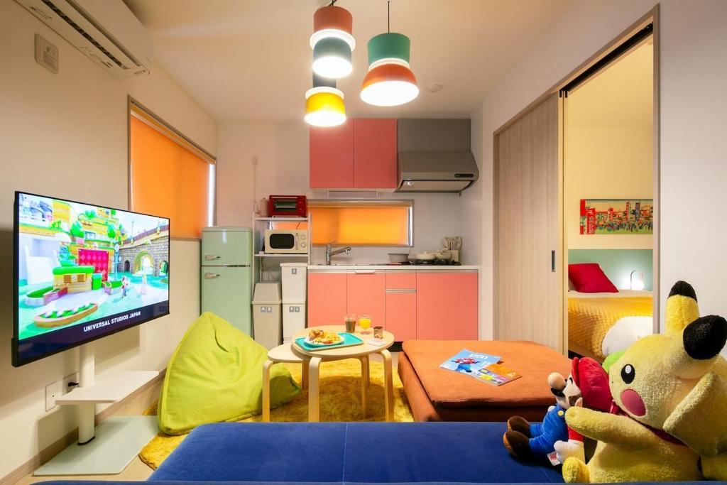 90m2 4bed rooms 6beds 2baths for Max 12 pax