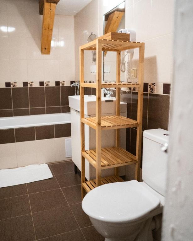Łazienka w obiekcie Krčma Hotel U Císařské Cesty
