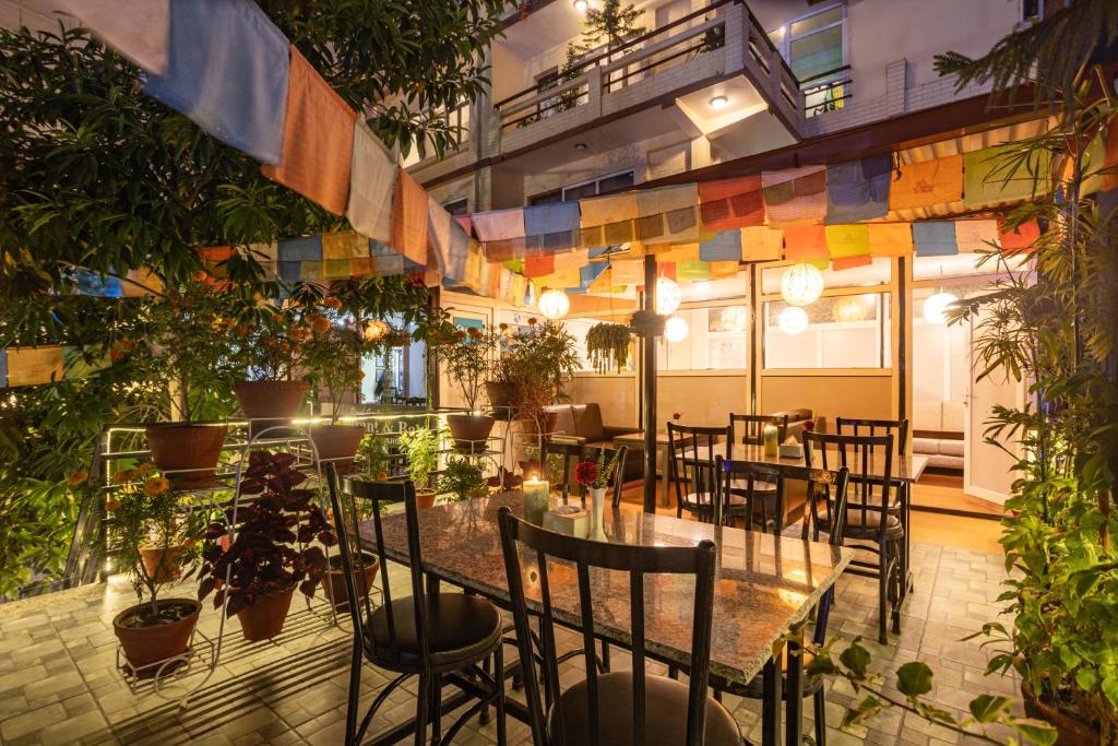 Restaurace v ubytování Oasis Kathmandu Hotel