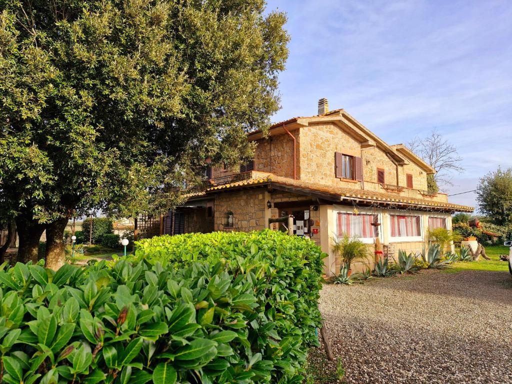Vonkajšia záhrada v ubytovaní Country House Maremma Nel Tufo