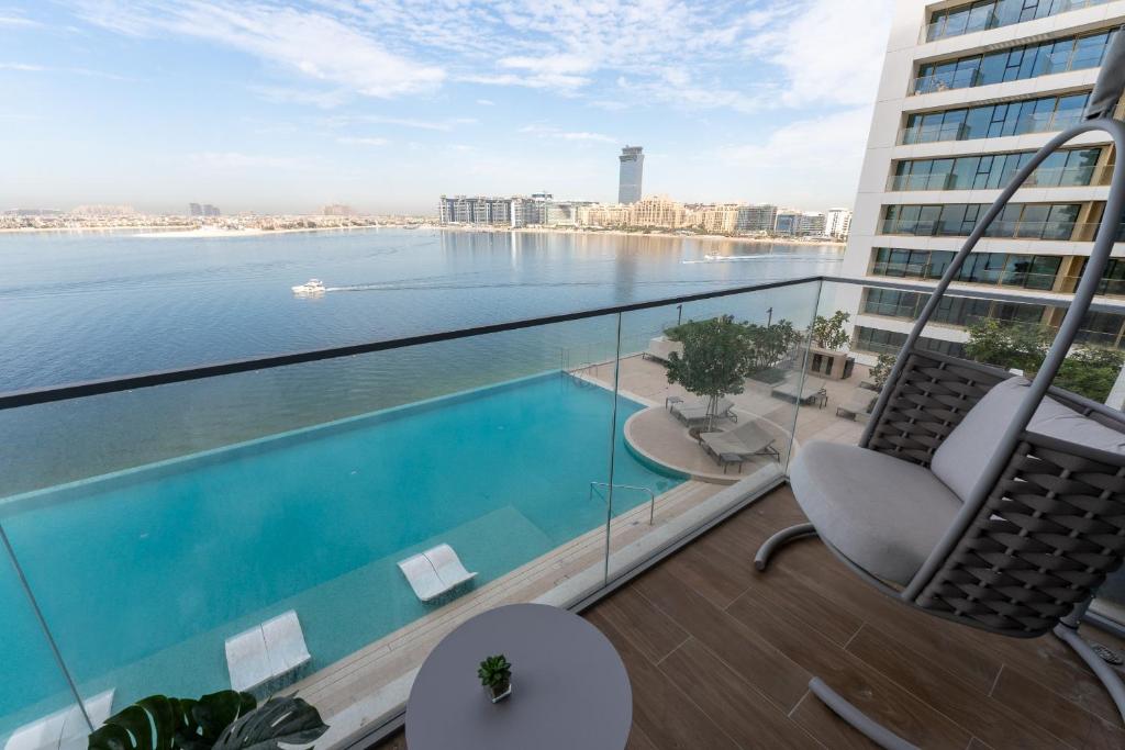 لابی و فضای عمومی Beach Isle 2, Emaar Beachfront - Mint Stay - تصویر ۵