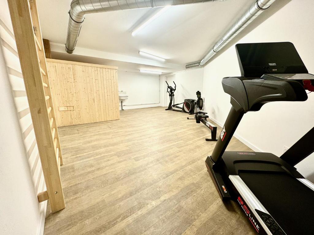 Fitness centrum a/nebo fitness zařízení v ubytování Le lodge de l alpage - Ski in ski out - 2 chambres 1 cabine