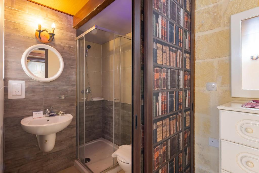 Koupelna v ubytování Ta'Battista B&B - Gozo