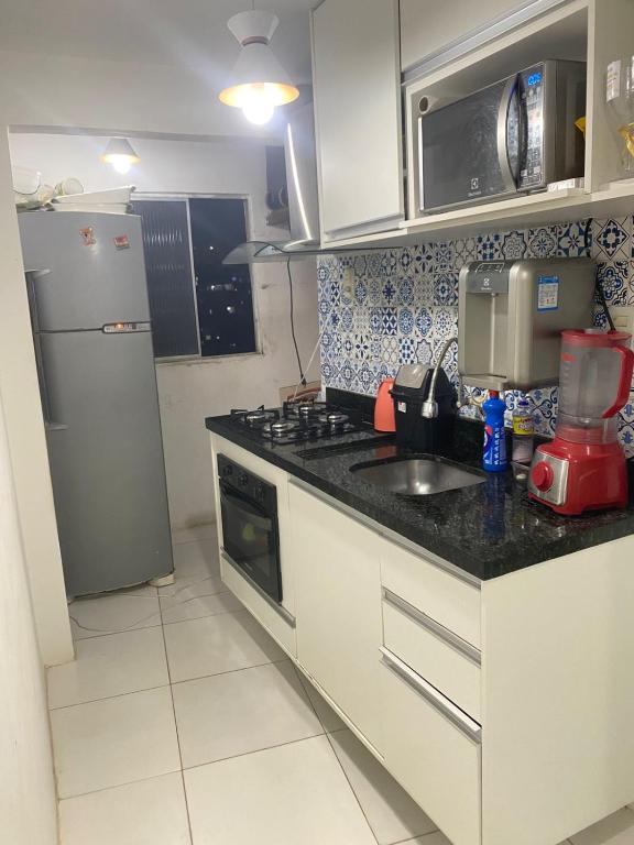 Η κουζίνα ή μικρή κουζίνα στο Temporada