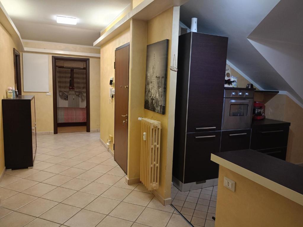 Kuchyň nebo kuchyňský kout v ubytování Ale Sweet Home