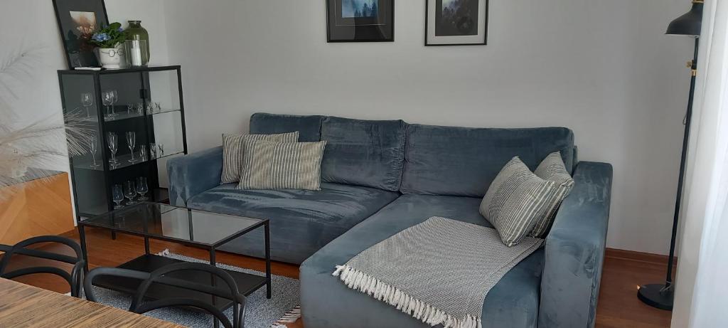 Część wypoczynkowa w obiekcie AnJa Apartment