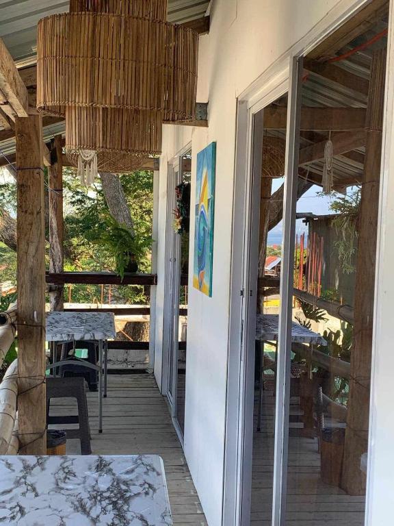 Balkón nebo terasa v ubytování Casita Lodge