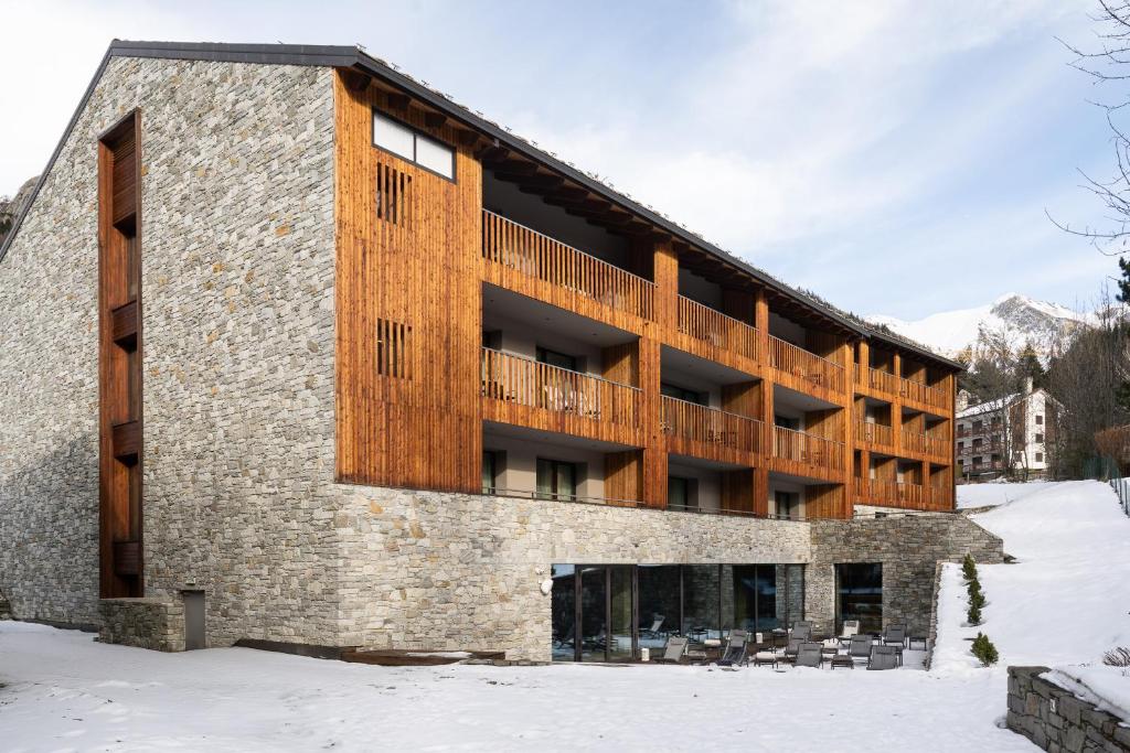 Budynek, w którym mieści się hotel