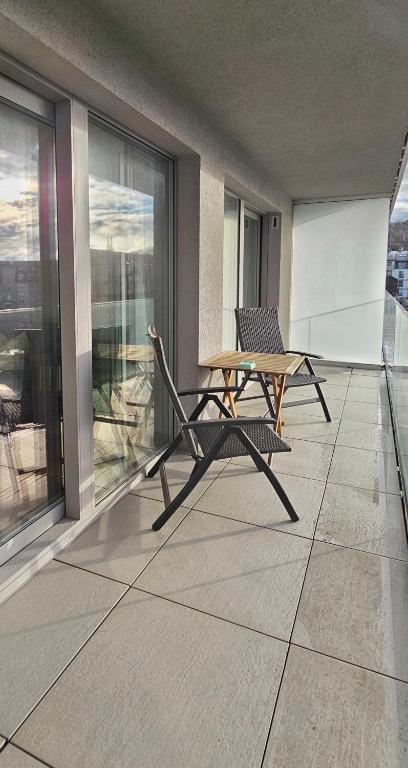 Balkón nebo terasa v ubytování Holiday Home Balticus C22 dla 6 osób z balkonem przy plaży