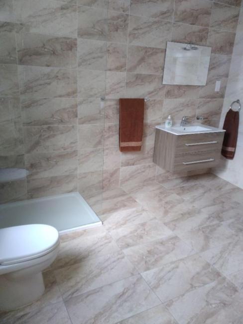 Koupelna v ubytování b&b Denis