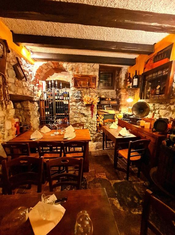 Restaurace v ubytování B&B Margot