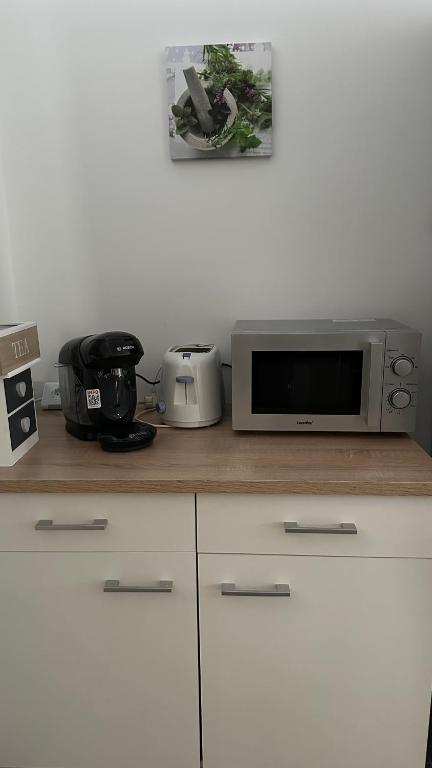 Kuchyň nebo kuchyňský kout v ubytování Ferienwohnung Casa Amedea