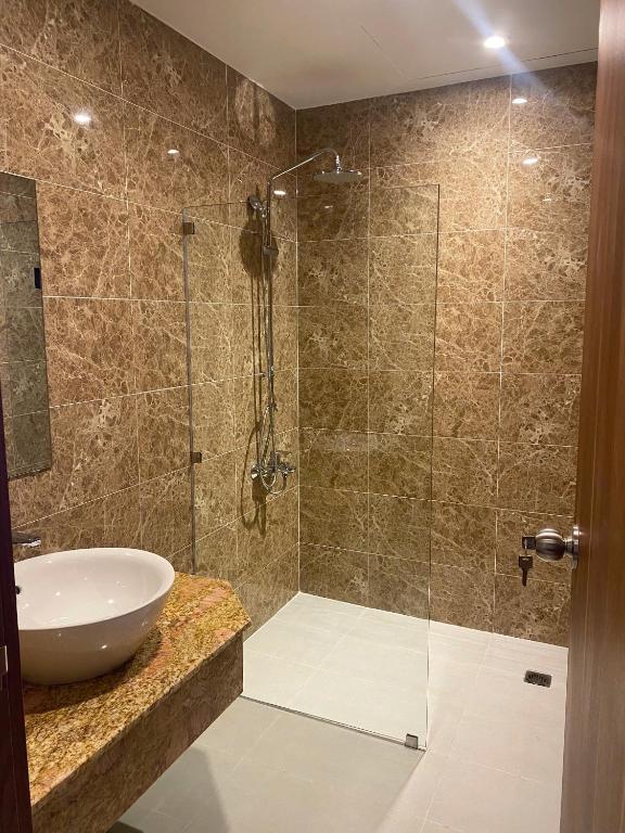 Koupelna v ubytování SÀI GÒN - BẠC LIÊU Hotel
